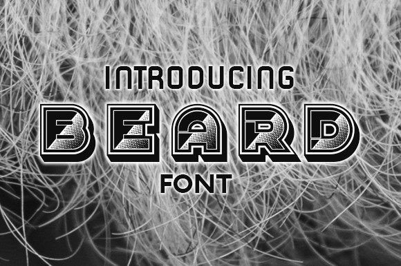 Beard Font: Bold Display Typeface for Handmade Brands