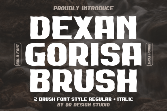 Dexan Gorisa Brush Font for Bold, Authentic Branding