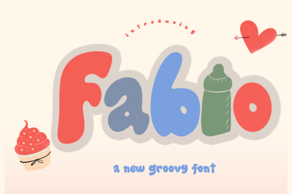 Fabio Childish Display Font: Friendly Branding for Creatives