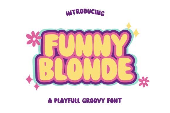 Funny Blonde: The Playful Display Font for Cheerful Brands