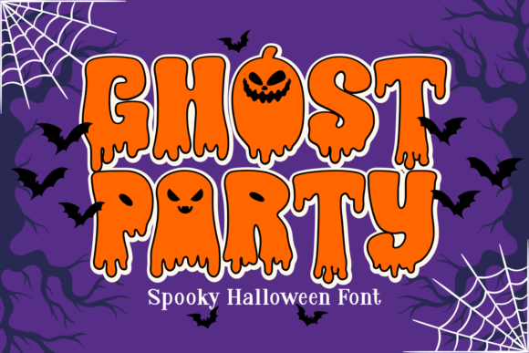 Ghost Party Display Font: Spooky Style for Bold Brands