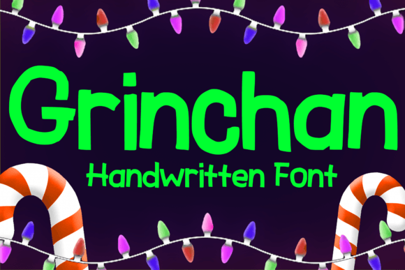 Grinchan: A Playful Display Font for Holiday Editorial Design