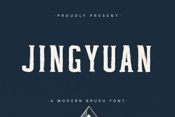 Jingyuan Brush: A Clean Modern Display Font for Digital Branding