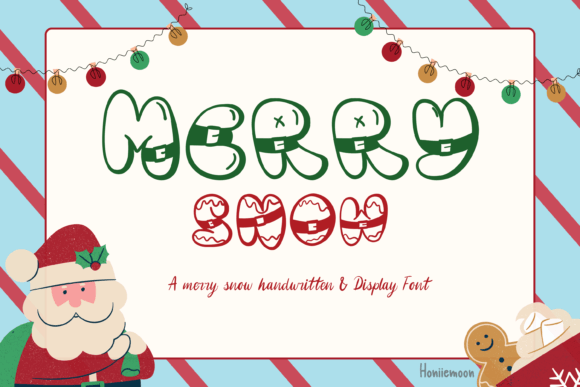 Merry Snow: Festive Display Font for Scroll-Stopping Campaigns