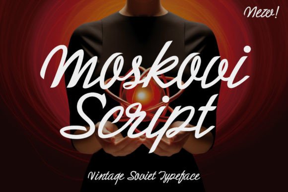 Moskovi Script Font for Bold Brand Identity