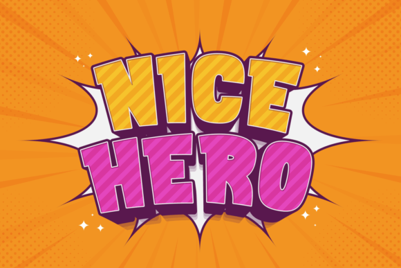 Nice Hero Display Font for Memorable Branding