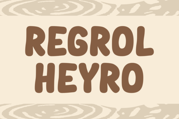 Regrol Heyro: A Fun Retro Display Font for Digital Design