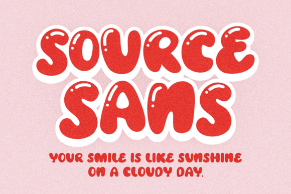 Source Sans: A Display Font That Elevates Handmade Designs