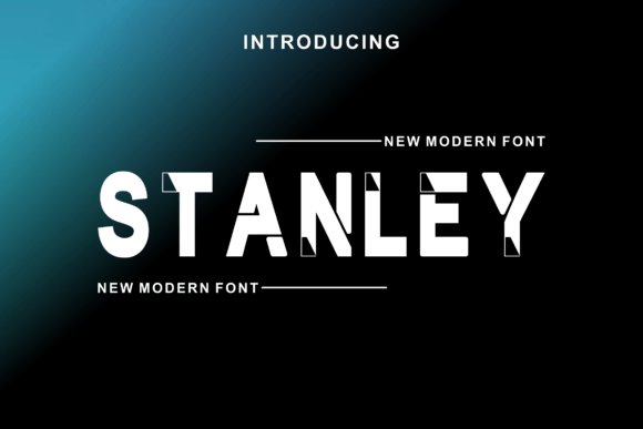 Stanley: The Modern Bold Display Font for Branding Projects