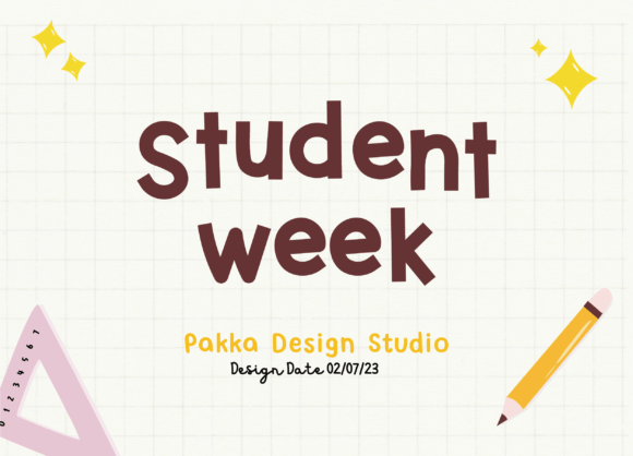 Student Week: A Display Font for Youthful Editorial Identity