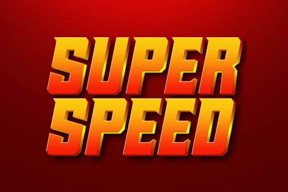 Super Speed Display Font for Bold Campaign Headlines