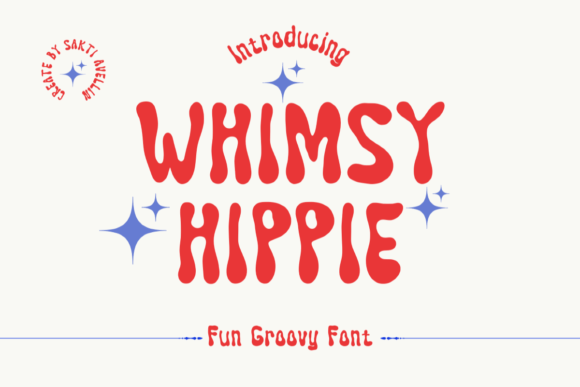 Whimsy Happie Font for Playful, Retro-Inspired Handmade Designs